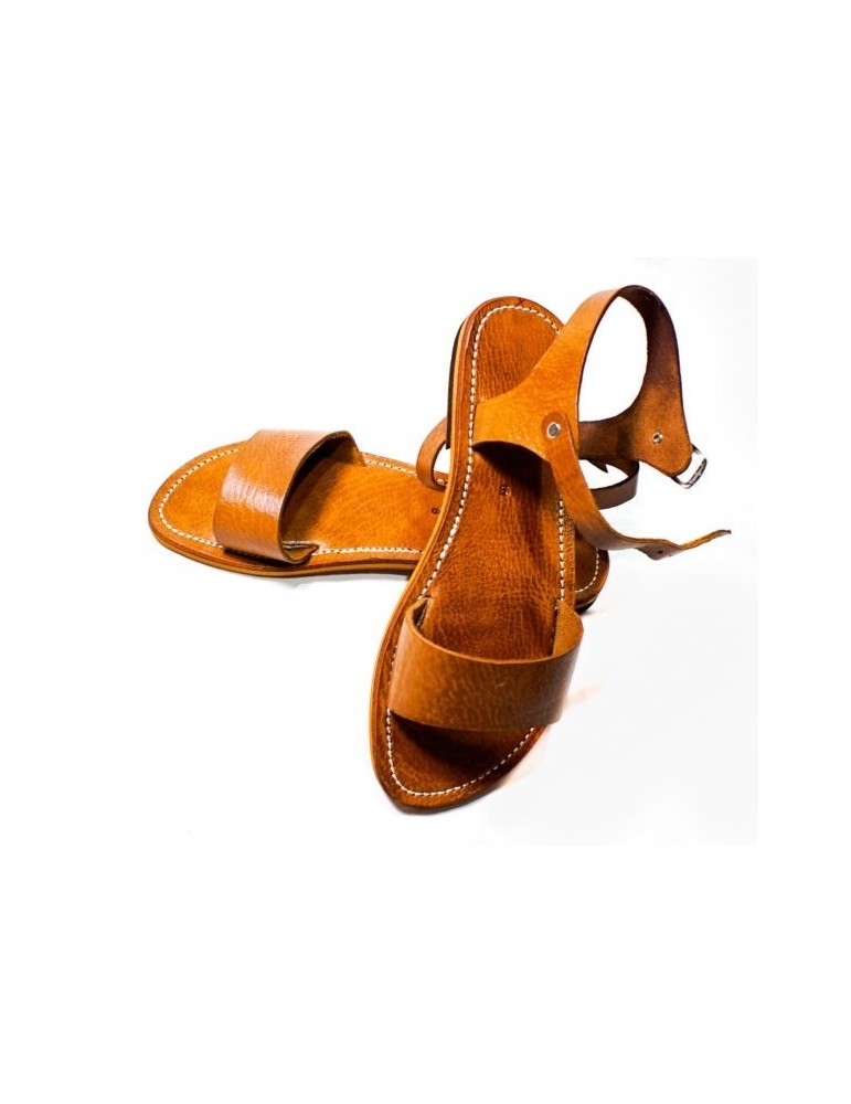 Avoria Sandalo donna comodo vera pelle medium heel sandal Sandale mit mittlerem Absatz 