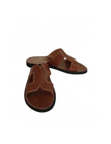 Sandale en cuir original artisanale