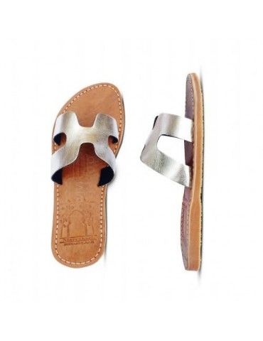 Women's sandal in real natural leather