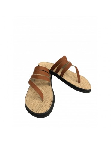 Sandalia de piel original para mujer