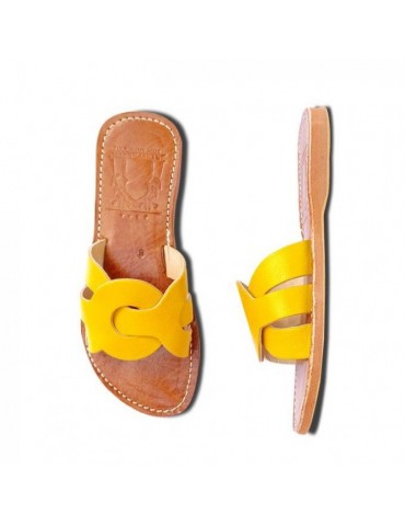 Flache Sandale aus Original...