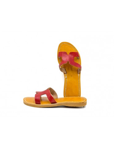 Sandalo a piedi nudi in...
