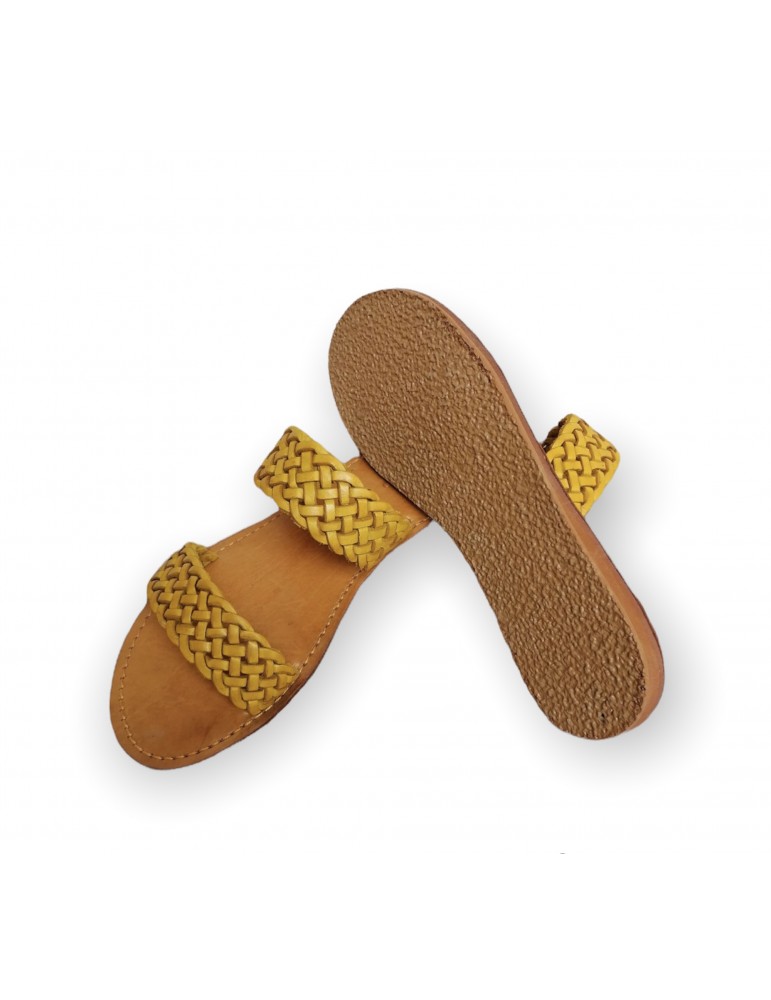Sandalias artesanales auténtica, moda mujer - sandalero