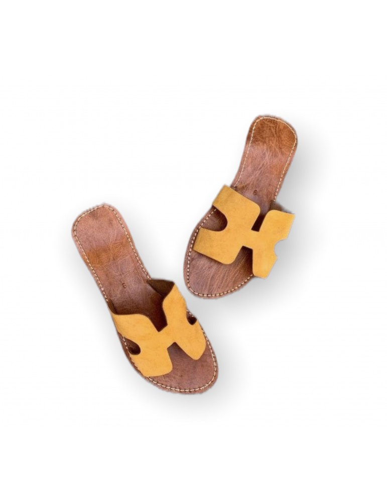 Sandalias artesanales piel auténtica, moda - sandalero