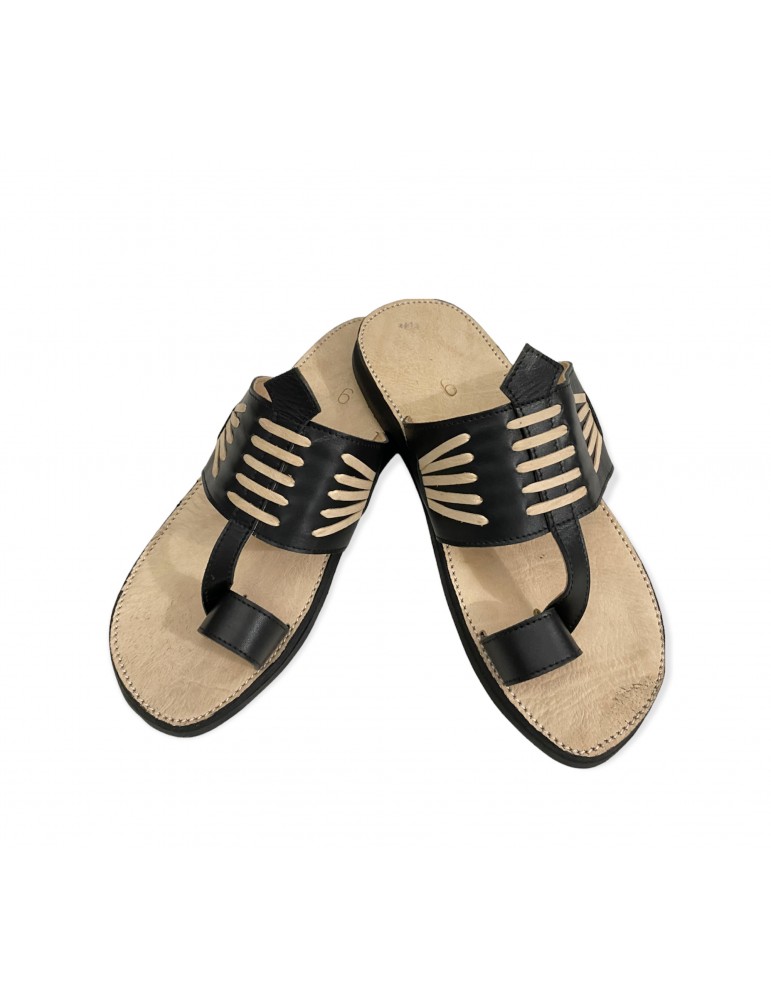 Sandalia de hombre piel original - sandalero