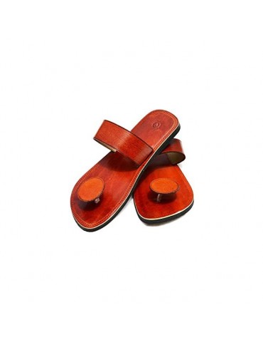 Unique style real leather sandal