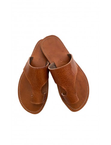 Cómoda sandalia de moda de cuero genuino de alta calidad