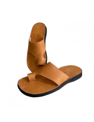 Sandalias cómodas de cuero...