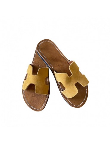 Sandale nu pied femme en...