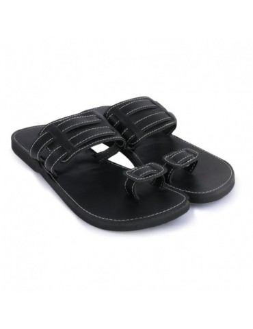 Sandalia descalza en piel auténtica unisex