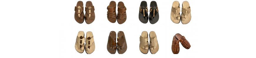 Sandaler och tofflor i äkta läder för män | Alla föremål hos Sandalero
